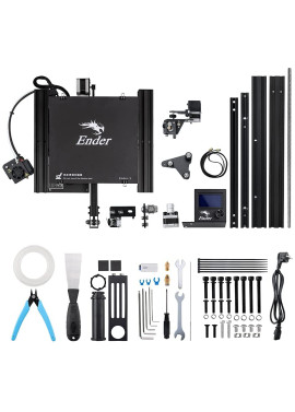 Ender-3 DIY 3D Printers Kit + 2KG PLA|22 x 22 x 25 cm I 8.66x8.66x9.84inch | Resume Printing Function
