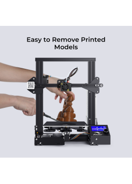 Ender-3 DIY 3D Printers Kit + 2KG PLA|22 x 22 x 25 cm I 8.66x8.66x9.84inch | Resume Printing Function