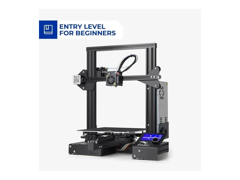 Ender-3 DIY 3D Printers Kit + 2KG PLA|22 x 22 x 25 cm I 8.66x8.66x9.84inch | Resume Printing Function