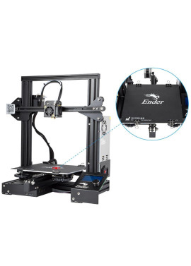 Ender-3 DIY 3D Printers Kit + 2KG PLA|22 x 22 x 25 cm I 8.66x8.66x9.84inch | Resume Printing Function