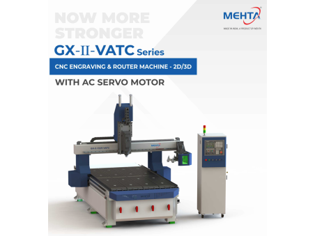 GX II-2030V-ATC (With 8.5 KW Spindle & All Standard Accessories) 2000 x 3000 x 300 mm