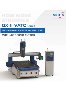 GX II-2030V-ATC (With 8.5 KW Spindle & All Standard Accessories) 2000 x 3000 x 300 mm