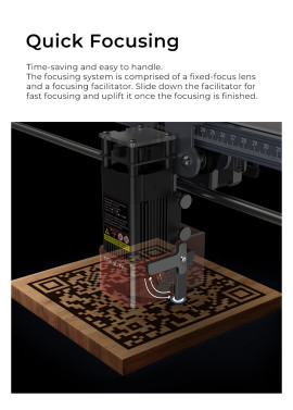 Creality CR-Laser Falcon 3D Laser Engraver-10W